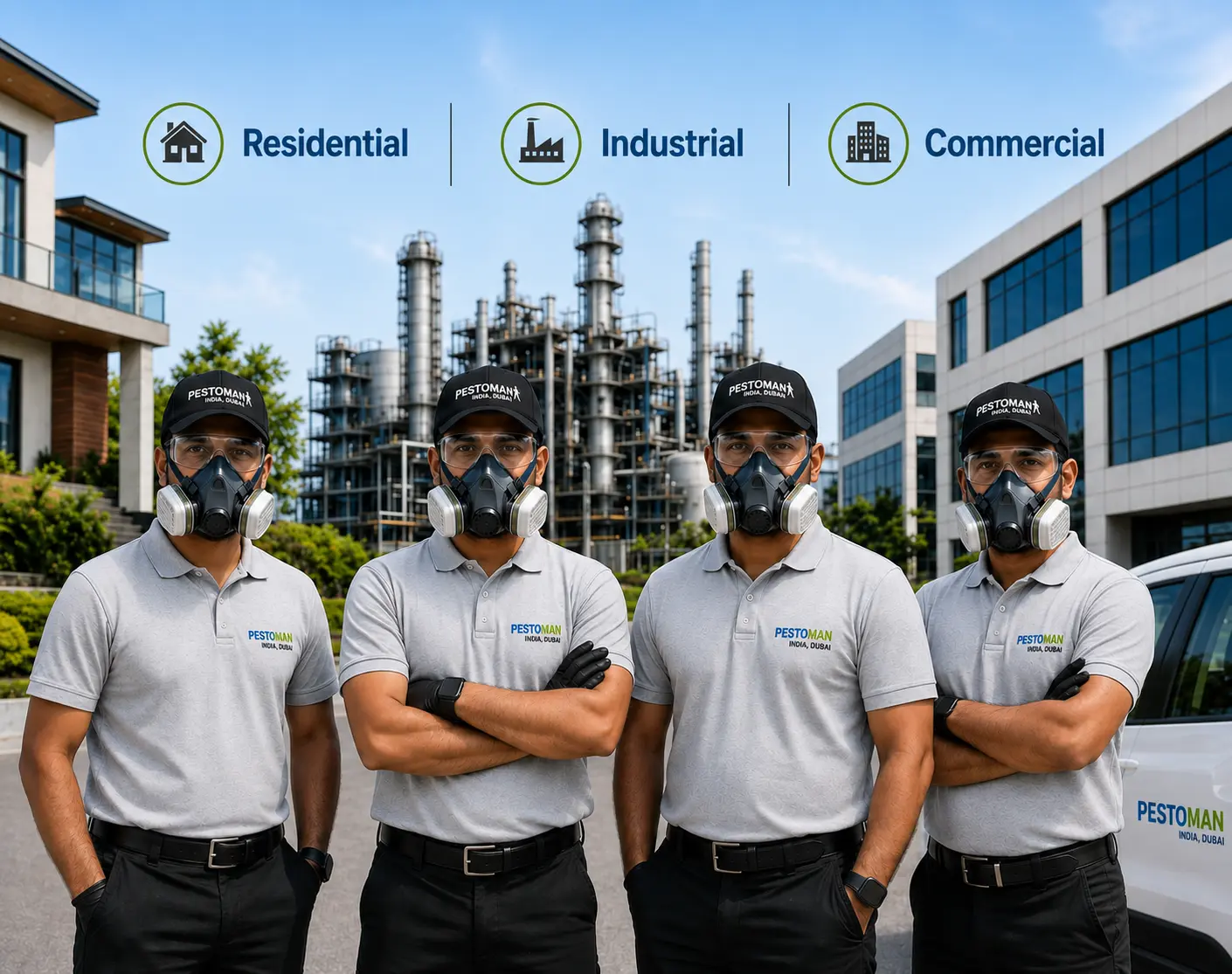 Professional pest control service for homes and offices