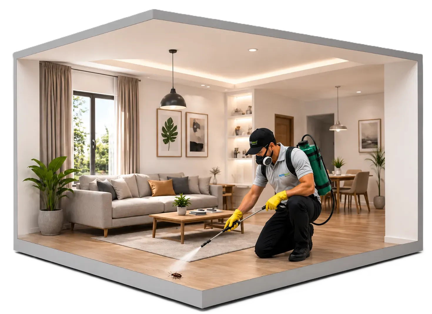 Residential pest control service in Hyderabad