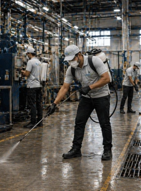 Industrial pest control service in Hyderabad